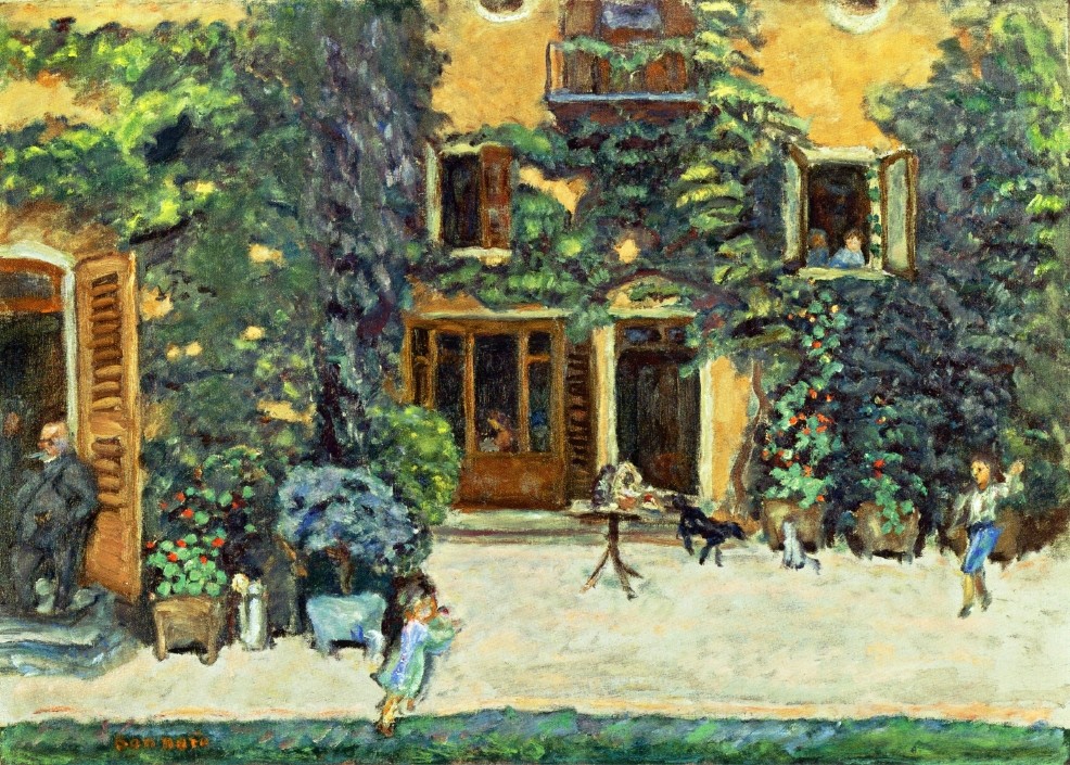 Playing Catch (also known as Children in a Garden) by Pierre Bonnard