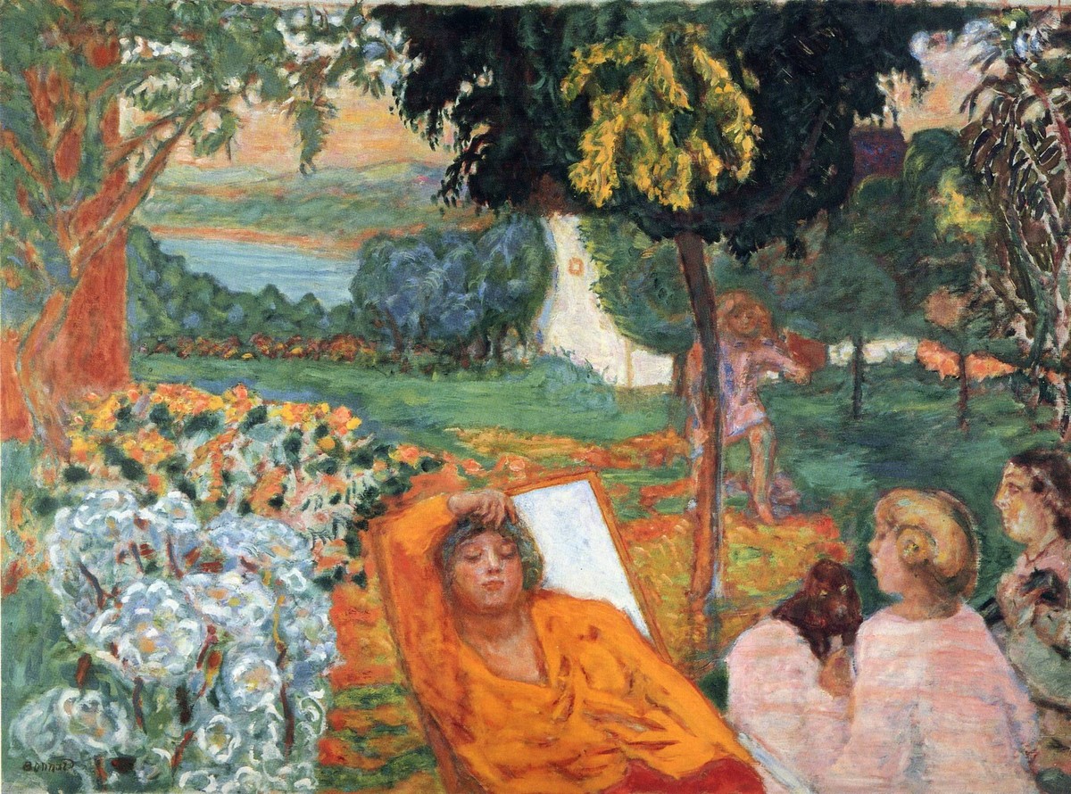 Siesta by Pierre Bonnard