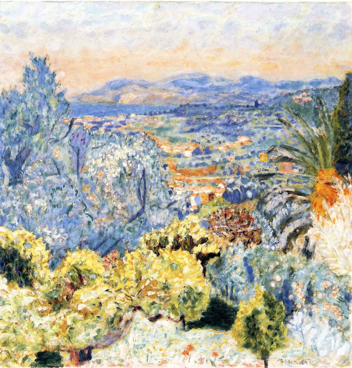 The Cote d'Azur by Pierre Bonnard