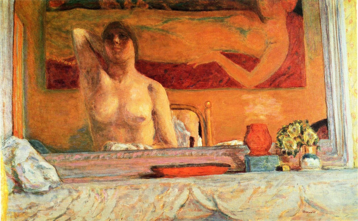 The Fireplace by Pierre Bonnard