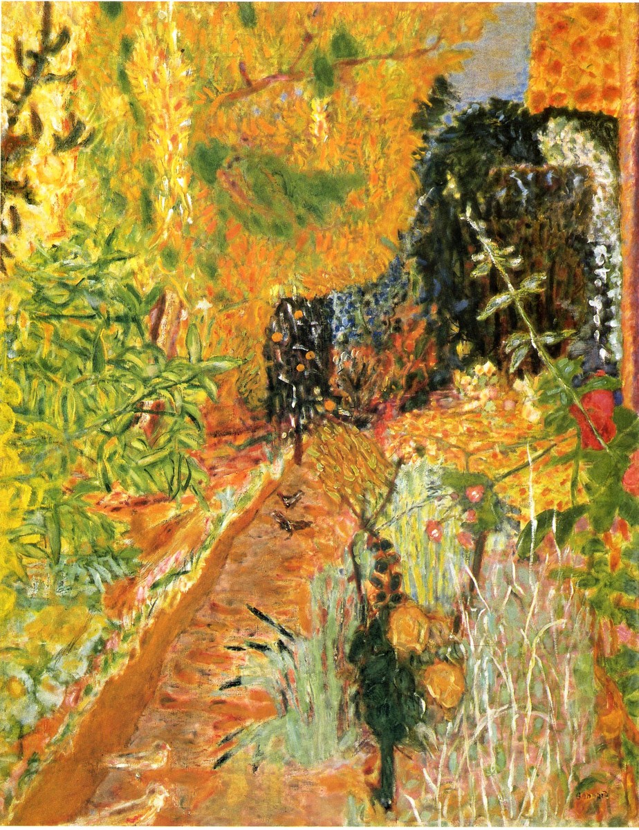 The Garden by Pierre Bonnard