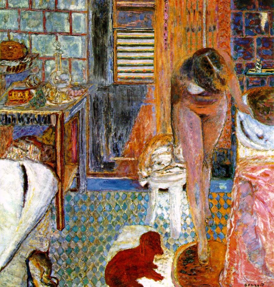 The Toilet by Pierre Bonnard