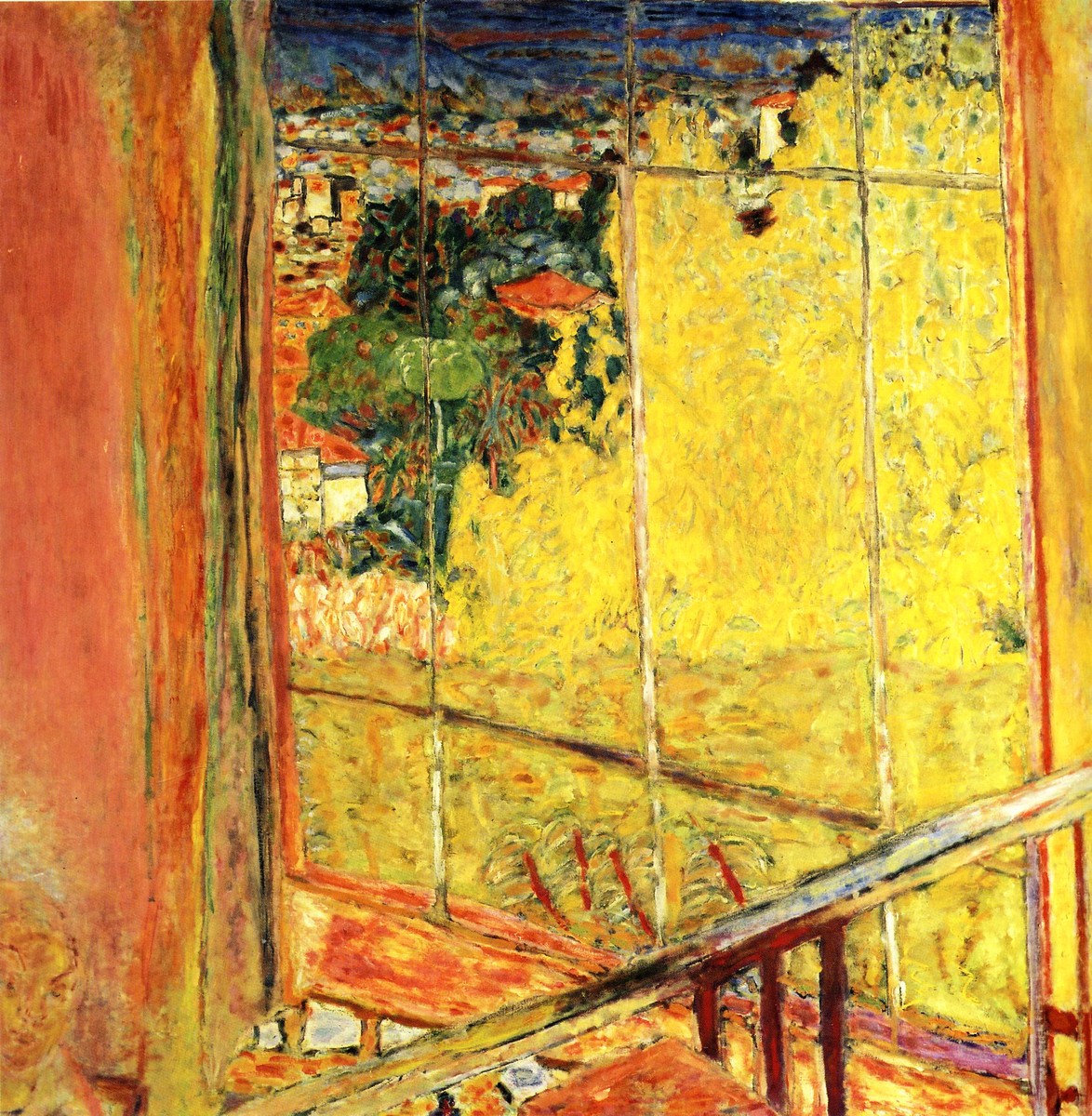 The workshop with Mimosa by Pierre Bonnard