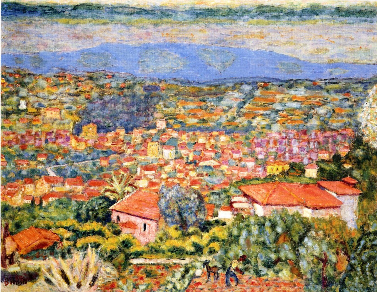 View of Le Cannet, Roofs by Pierre Bonnard