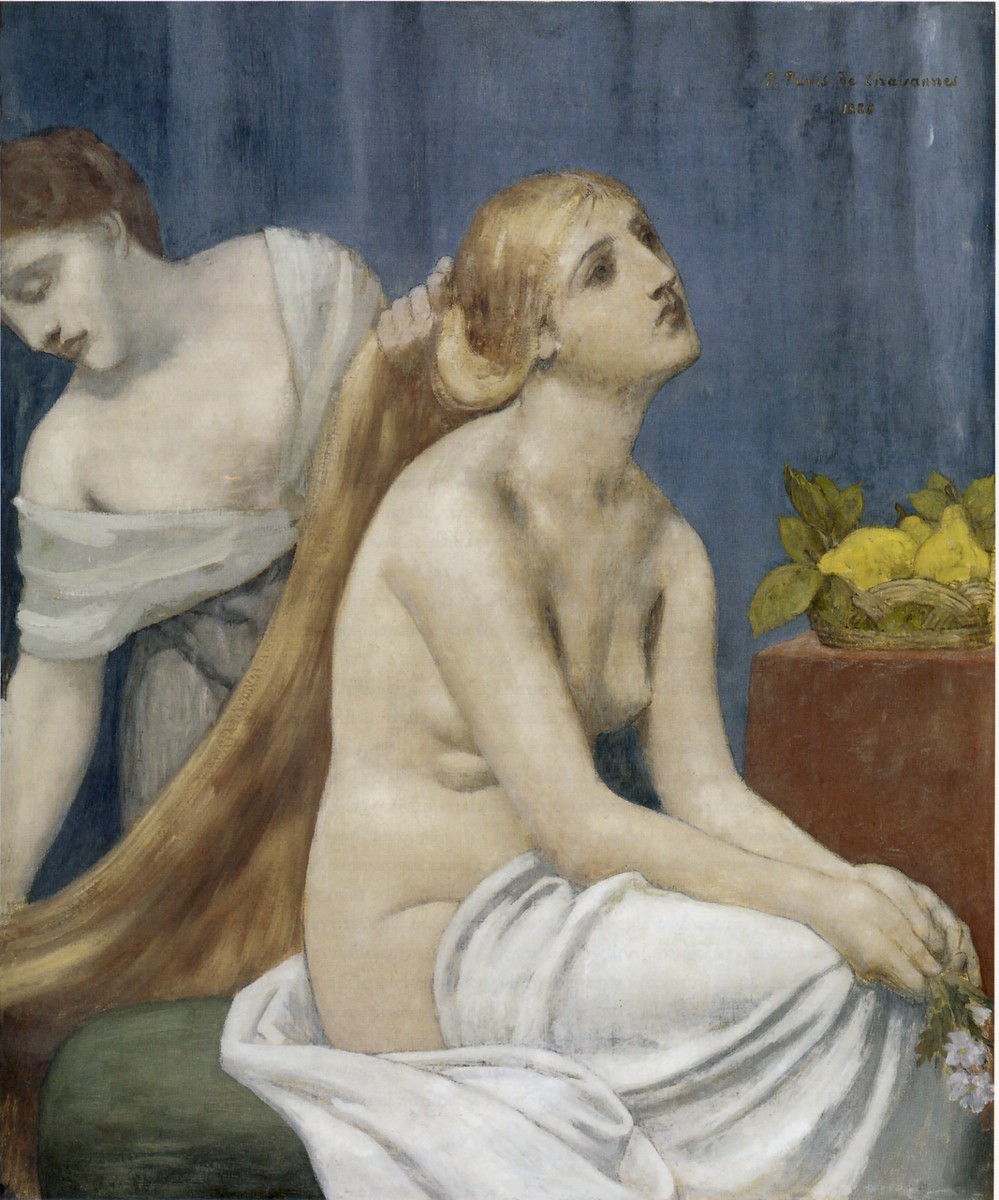 The Toilette by Pierre Puvis de Chavannes