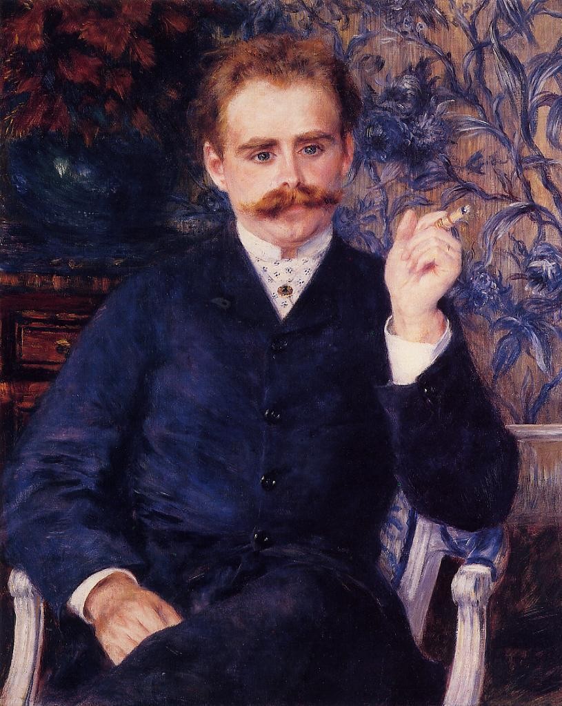 Albert Cahen d`Anvers by Pierre-Auguste Renoir
