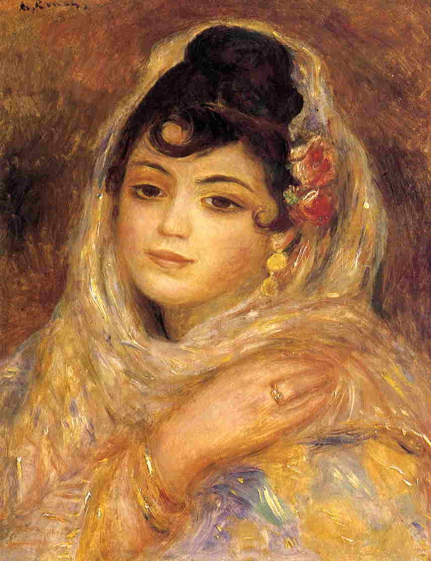 Algerian Woman by Pierre-Auguste Renoir
