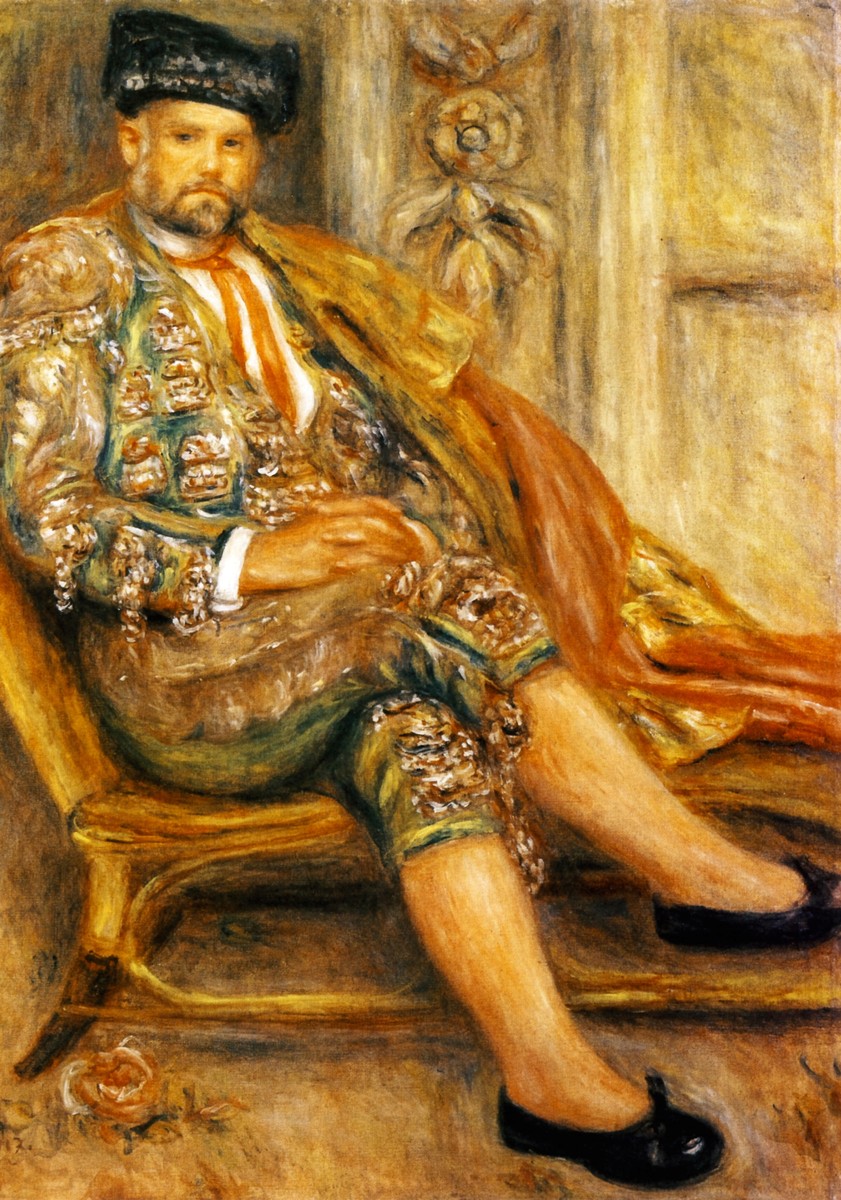 Ambroise Vollard Portrait by Pierre-Auguste Renoir