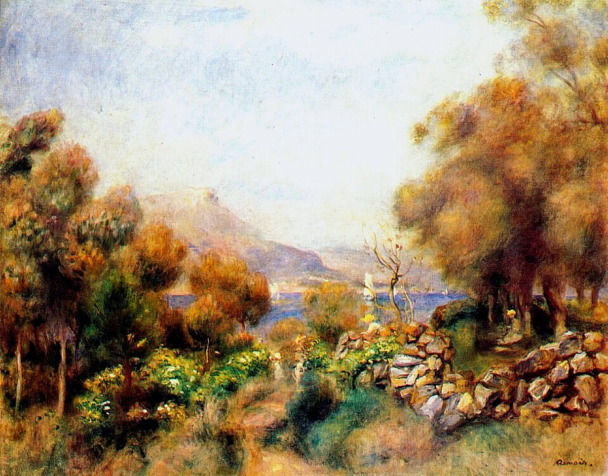 Antibes by Pierre-Auguste Renoir