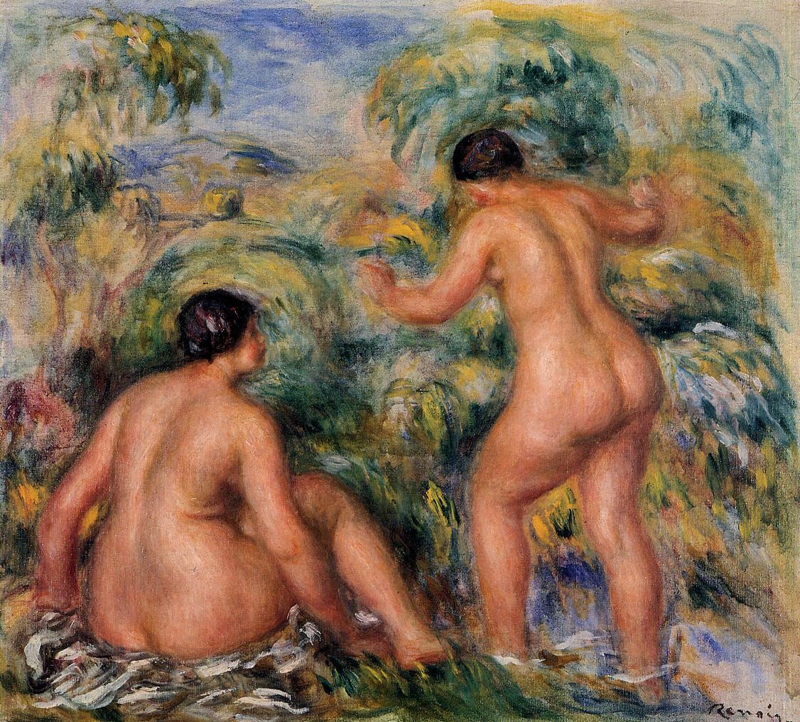 Bathers by Pierre-Auguste Renoir