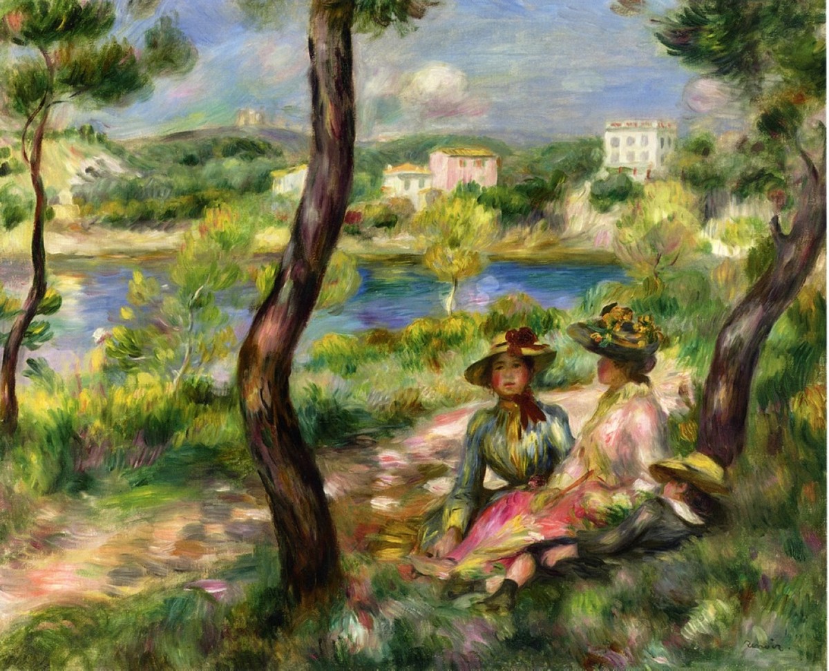 Beaulieu by Pierre-Auguste Renoir