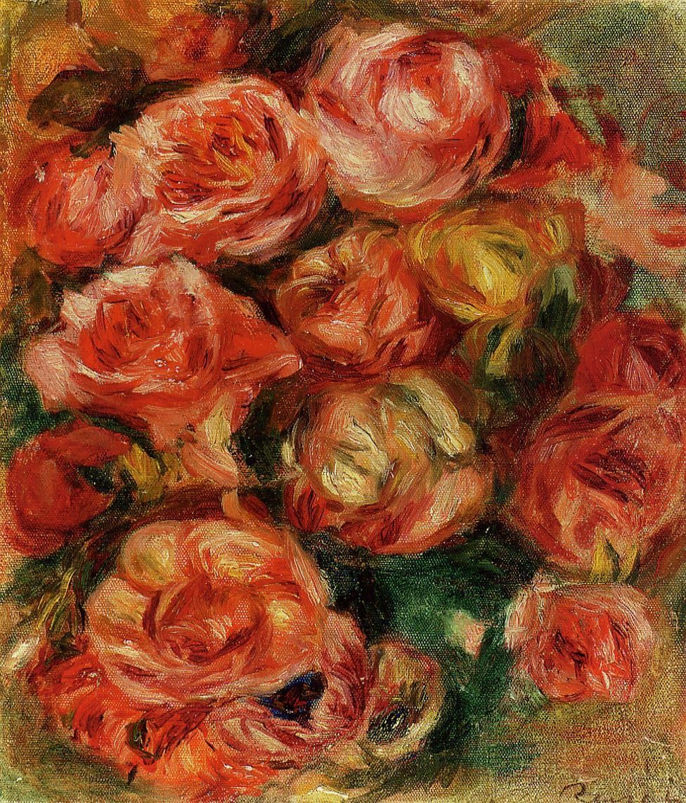Bouquet of Flowers by Pierre-Auguste Renoir