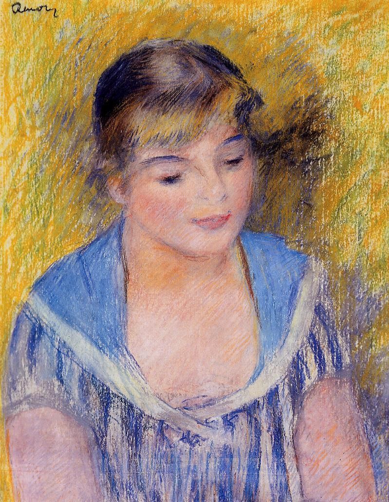 Bust of a Woman by Pierre-Auguste Renoir