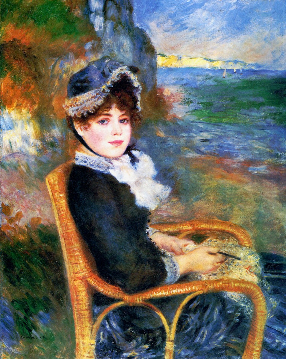 By the Seashore by Pierre-Auguste Renoir