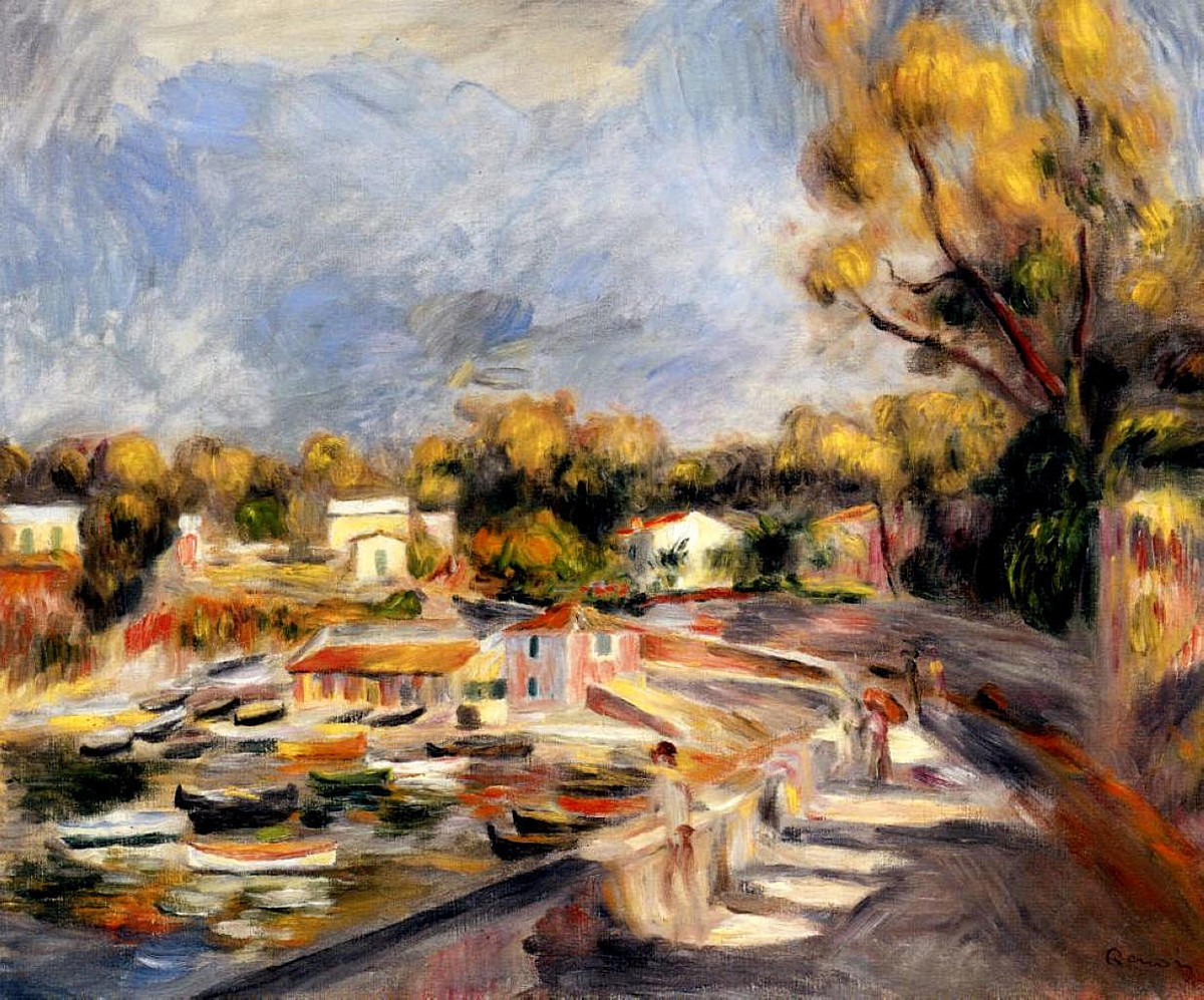 Cagnes Landscape by Pierre-Auguste Renoir