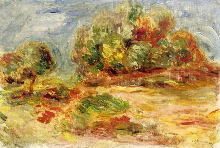 Cagnes Landscape by Pierre-Auguste Renoir
