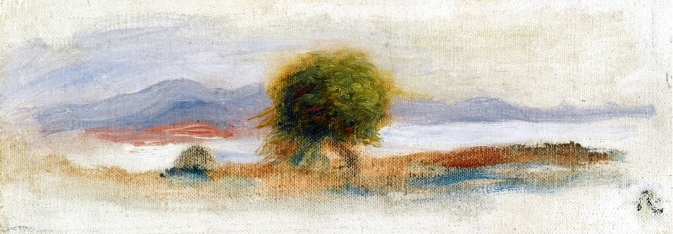 Cagnes Landscape by Pierre-Auguste Renoir