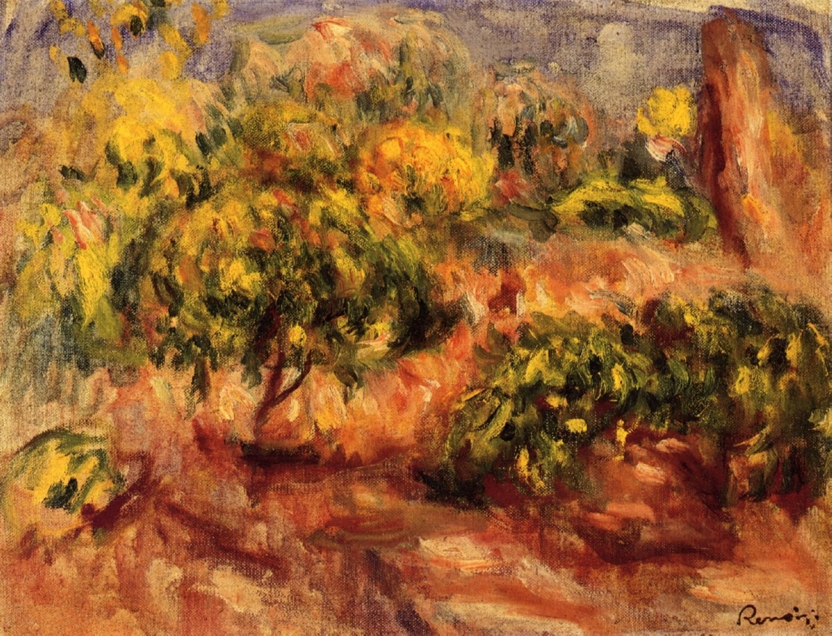 Cagnes Landscape by Pierre-Auguste Renoir