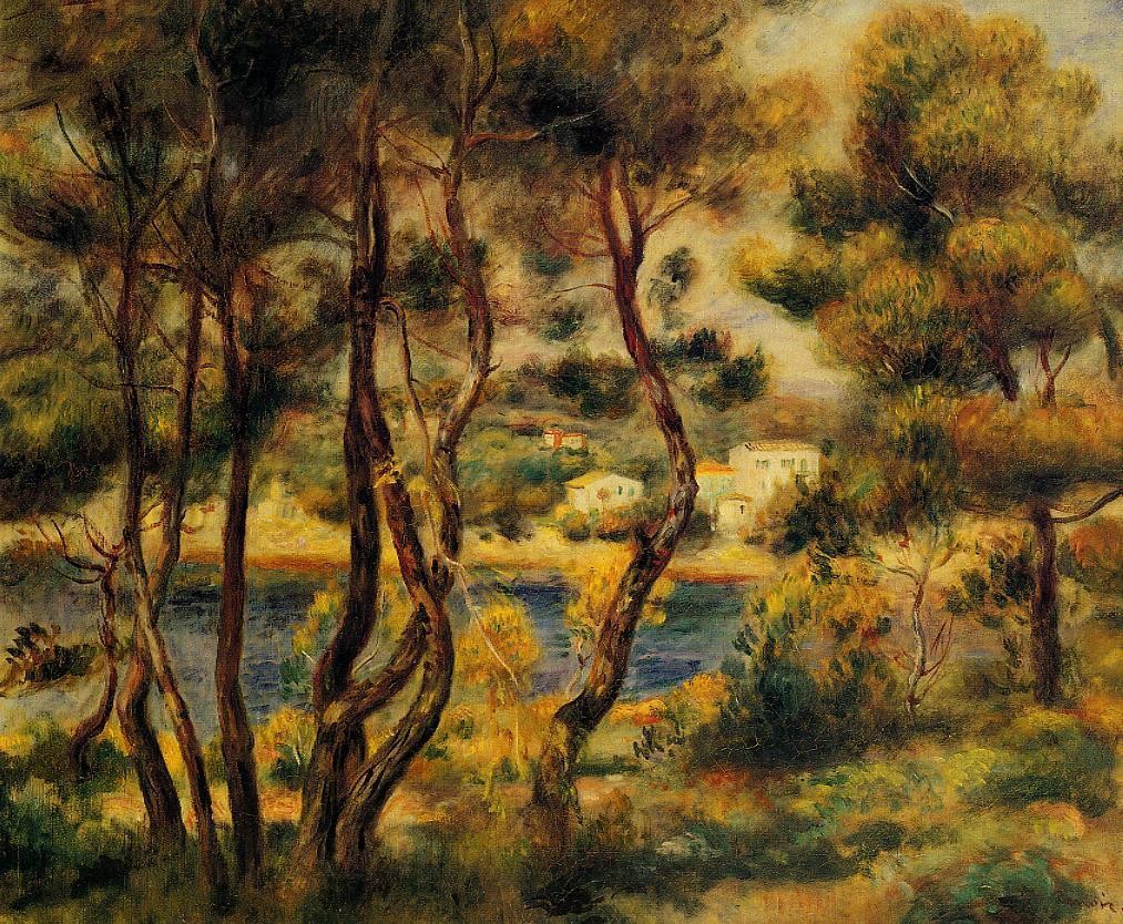 Cape Saint Jean by Pierre-Auguste Renoir