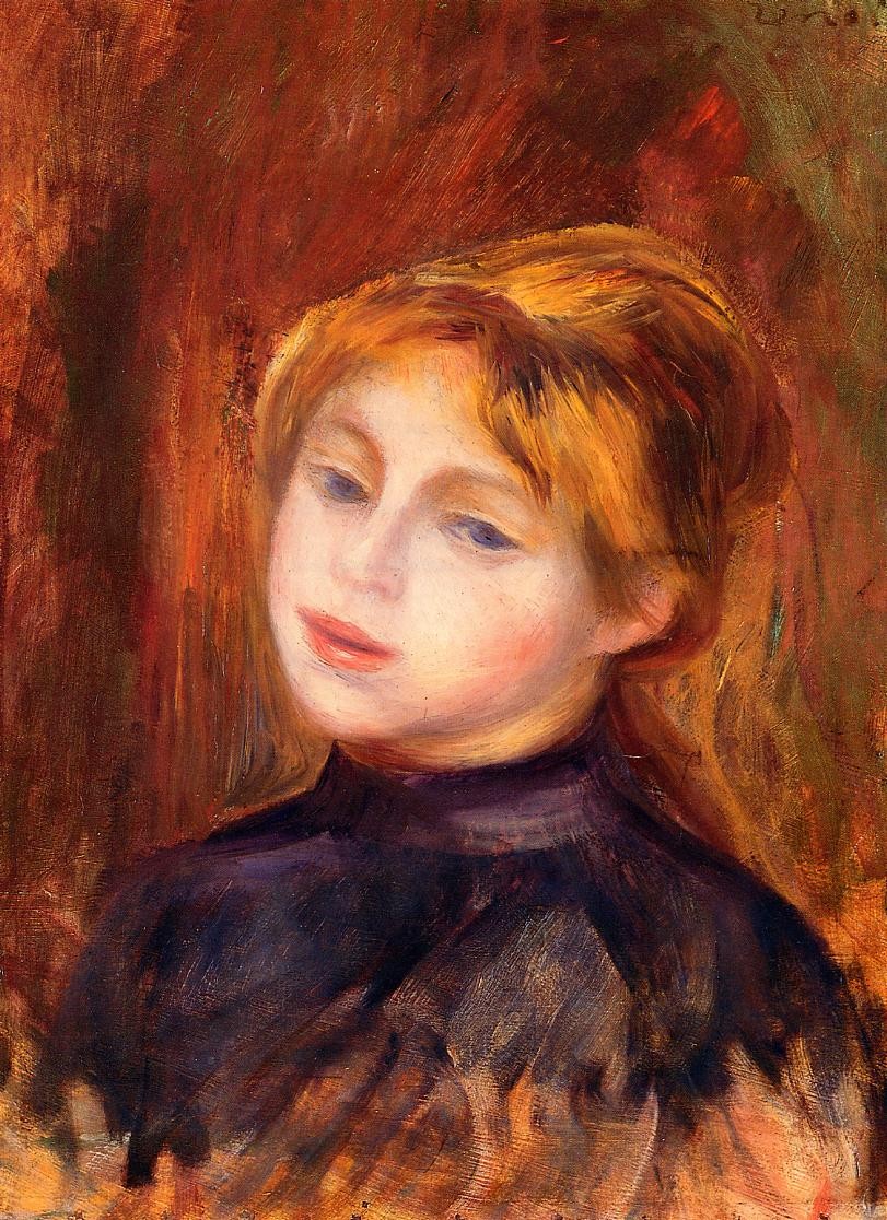 Catulle Mendez by Pierre-Auguste Renoir