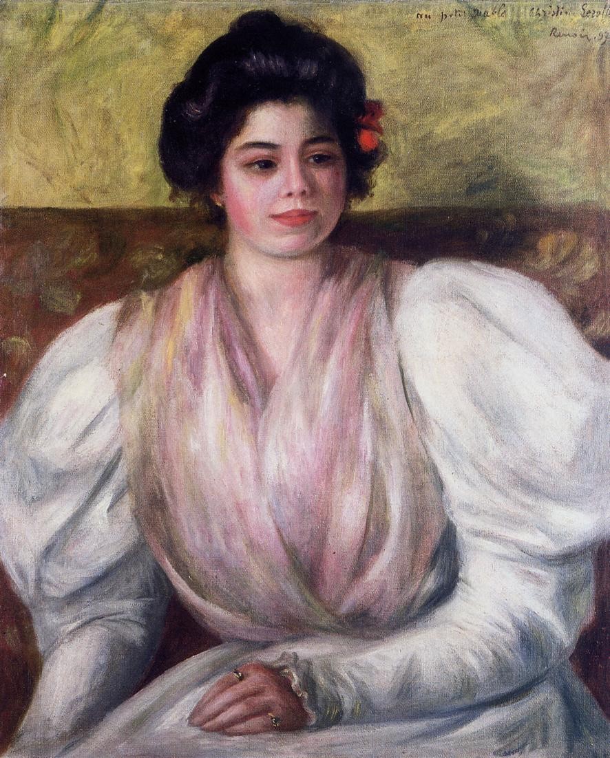 Christine Lerolle by Pierre-Auguste Renoir