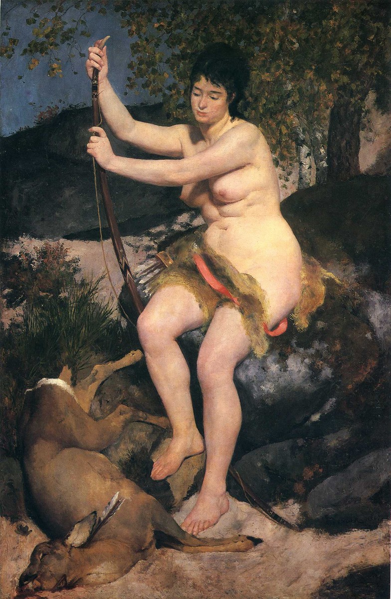 Diana by Pierre-Auguste Renoir