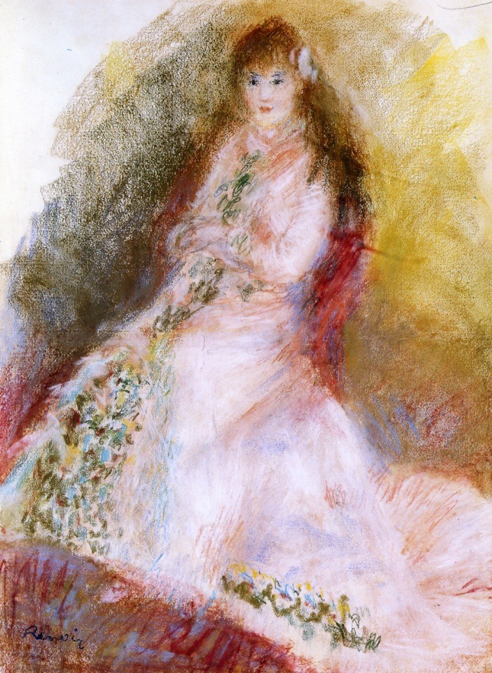 Ellen Andree by Pierre-Auguste Renoir
