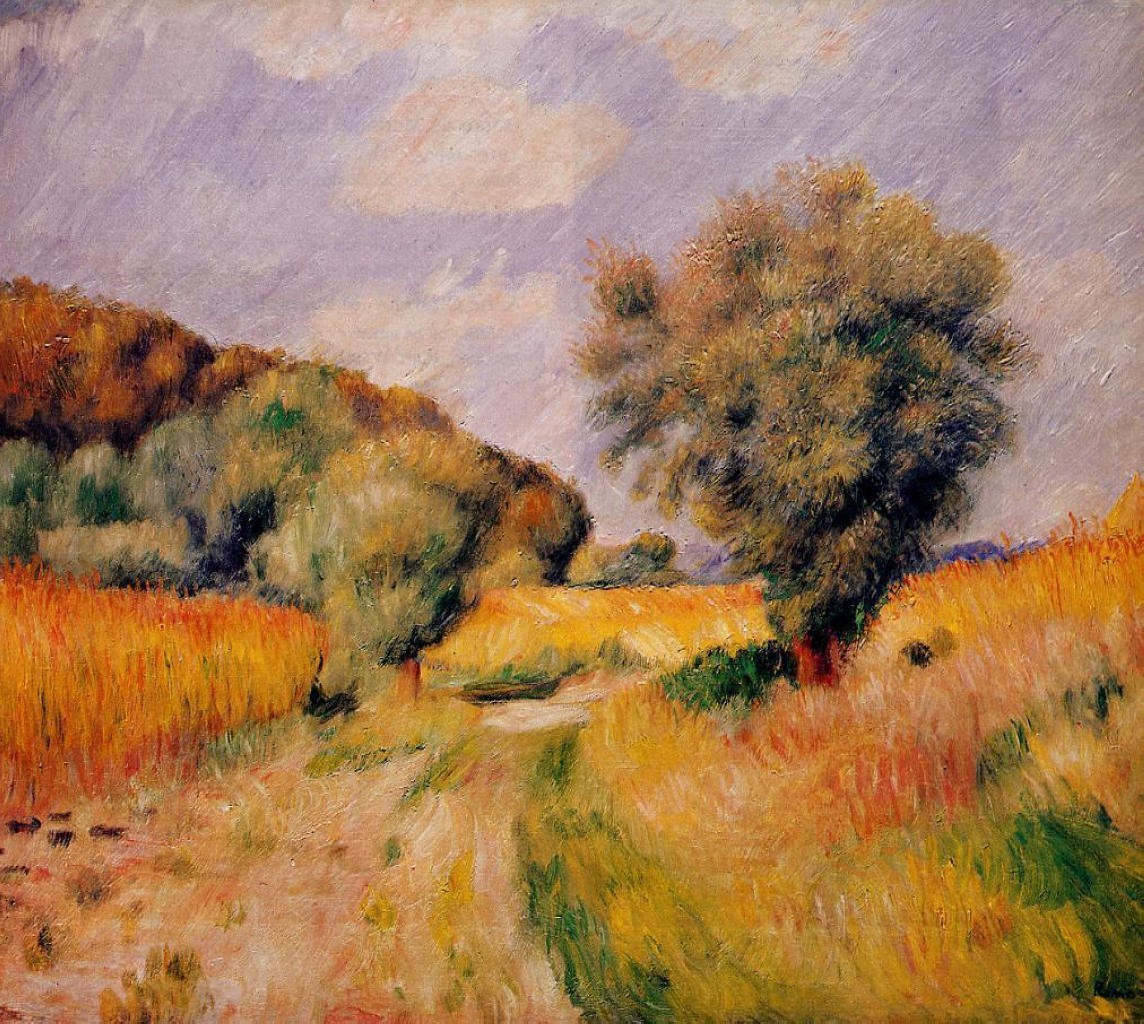 Fields of Wheat by Pierre-Auguste Renoir