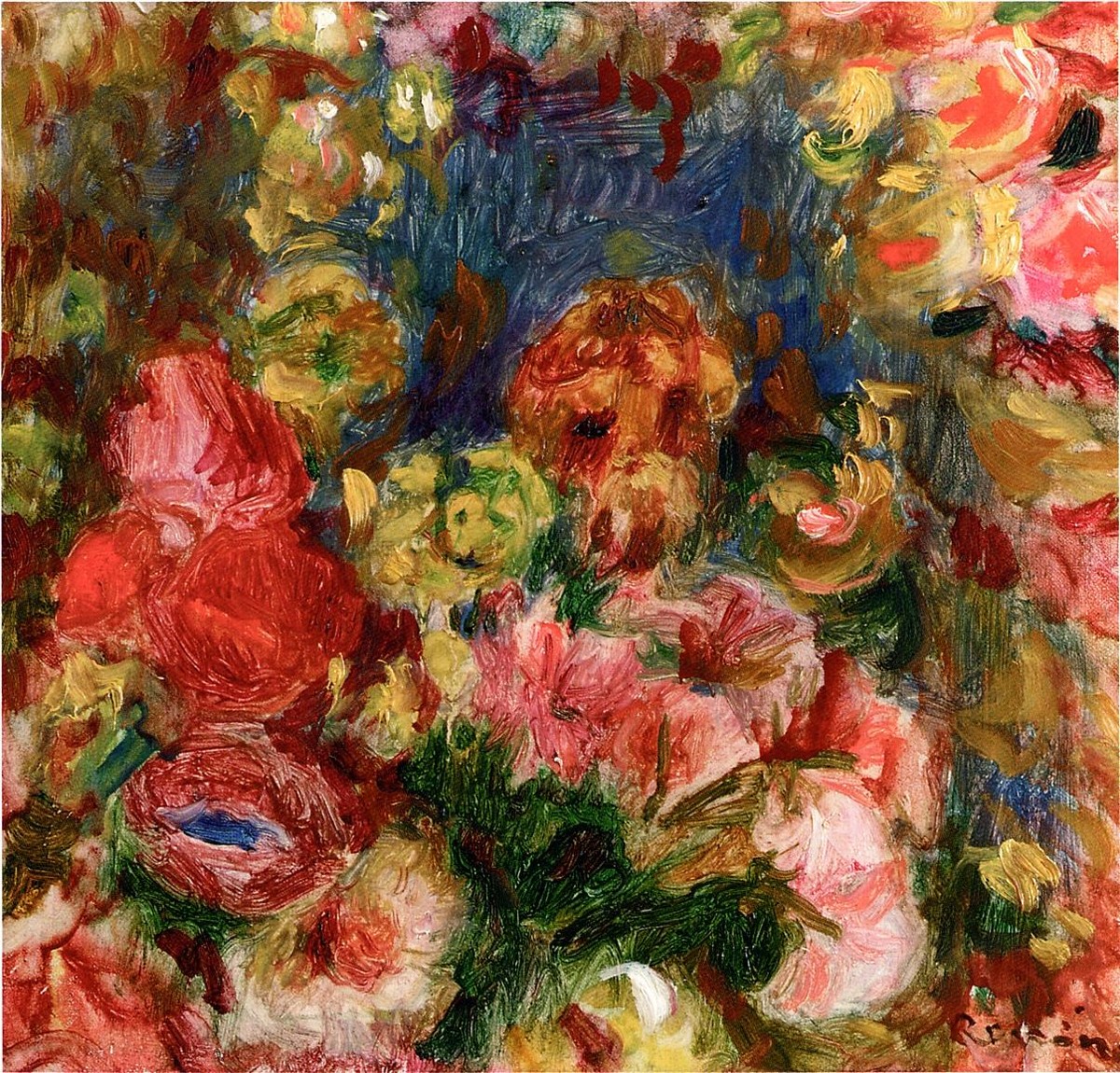 Flowers by Pierre-Auguste Renoir