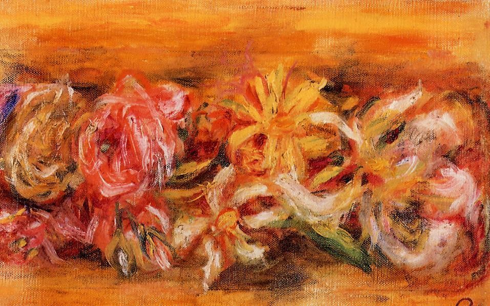 Garland of Flowers by Pierre-Auguste Renoir