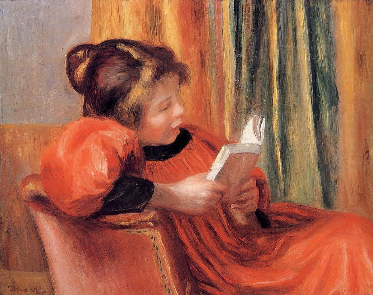 Girl Reading by Pierre-Auguste Renoir