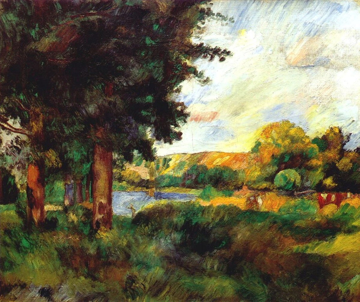 Ile de France by Pierre-Auguste Renoir