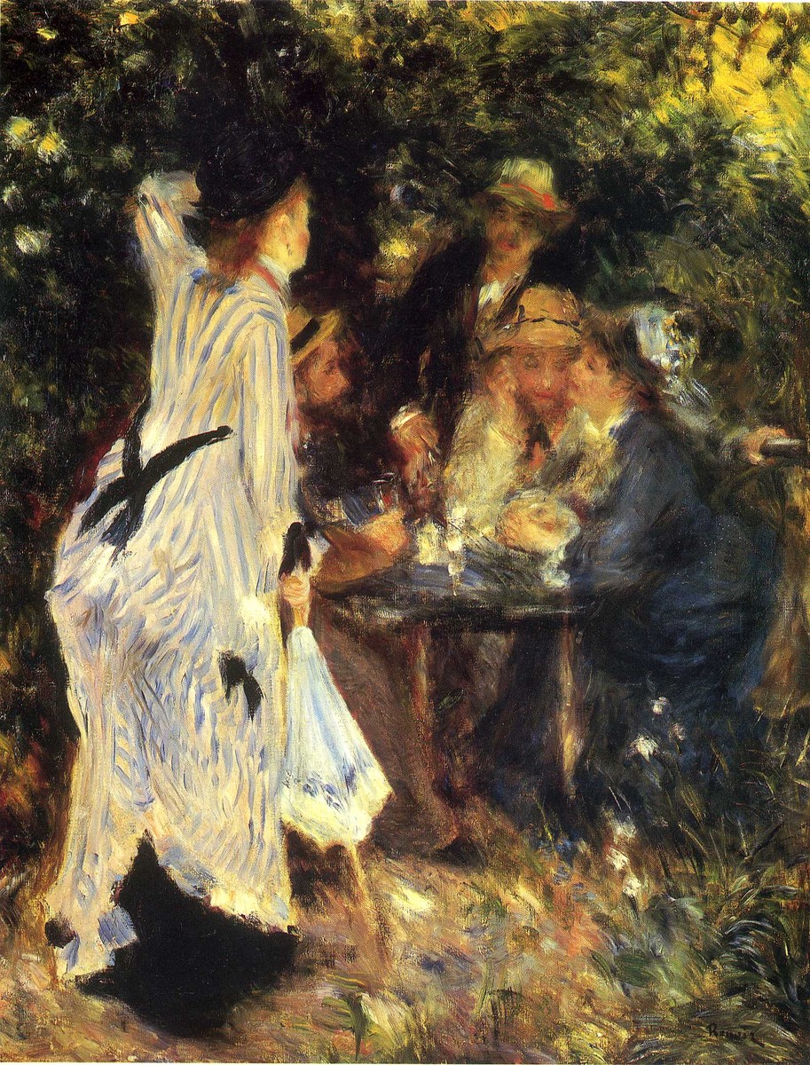 In the Garden by Pierre-Auguste Renoir