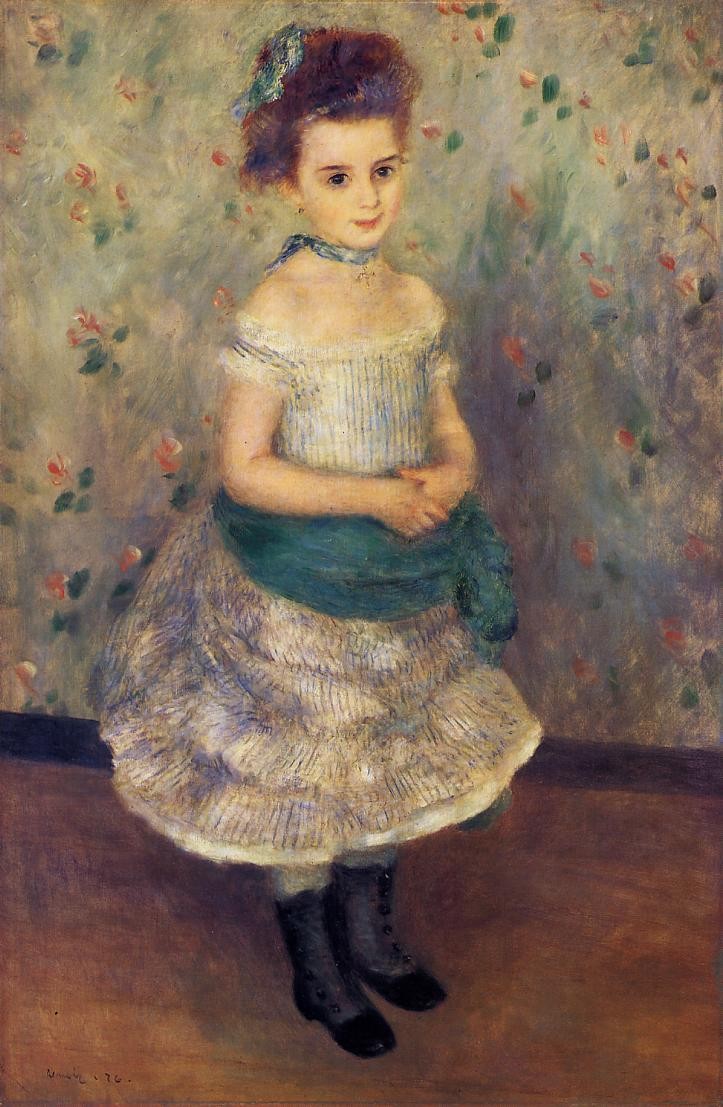 Jeanne Durand Ruel by Pierre-Auguste Renoir
