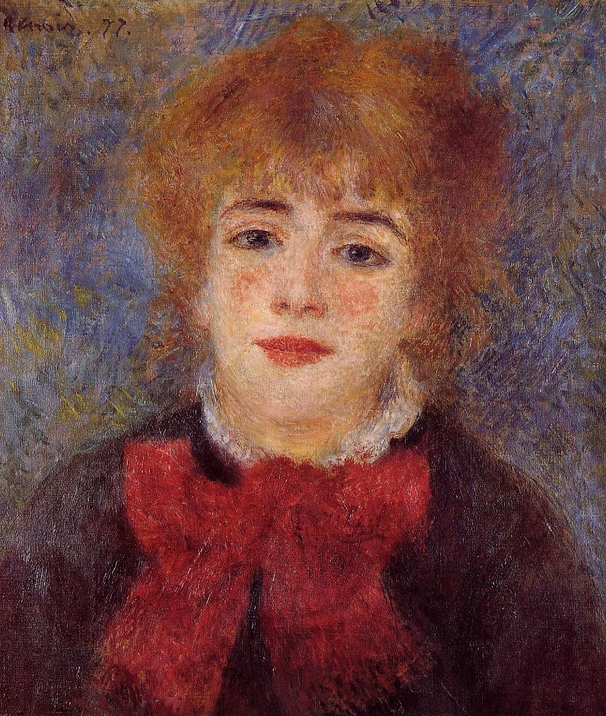 Jeanne Samary by Pierre-Auguste Renoir