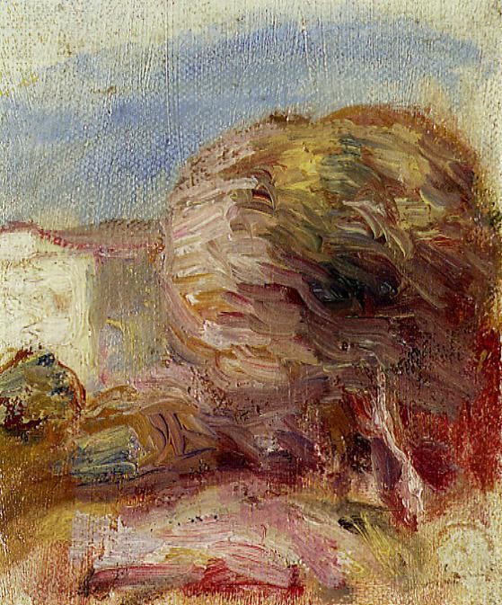 La Poste at Cagnes by Pierre-Auguste Renoir