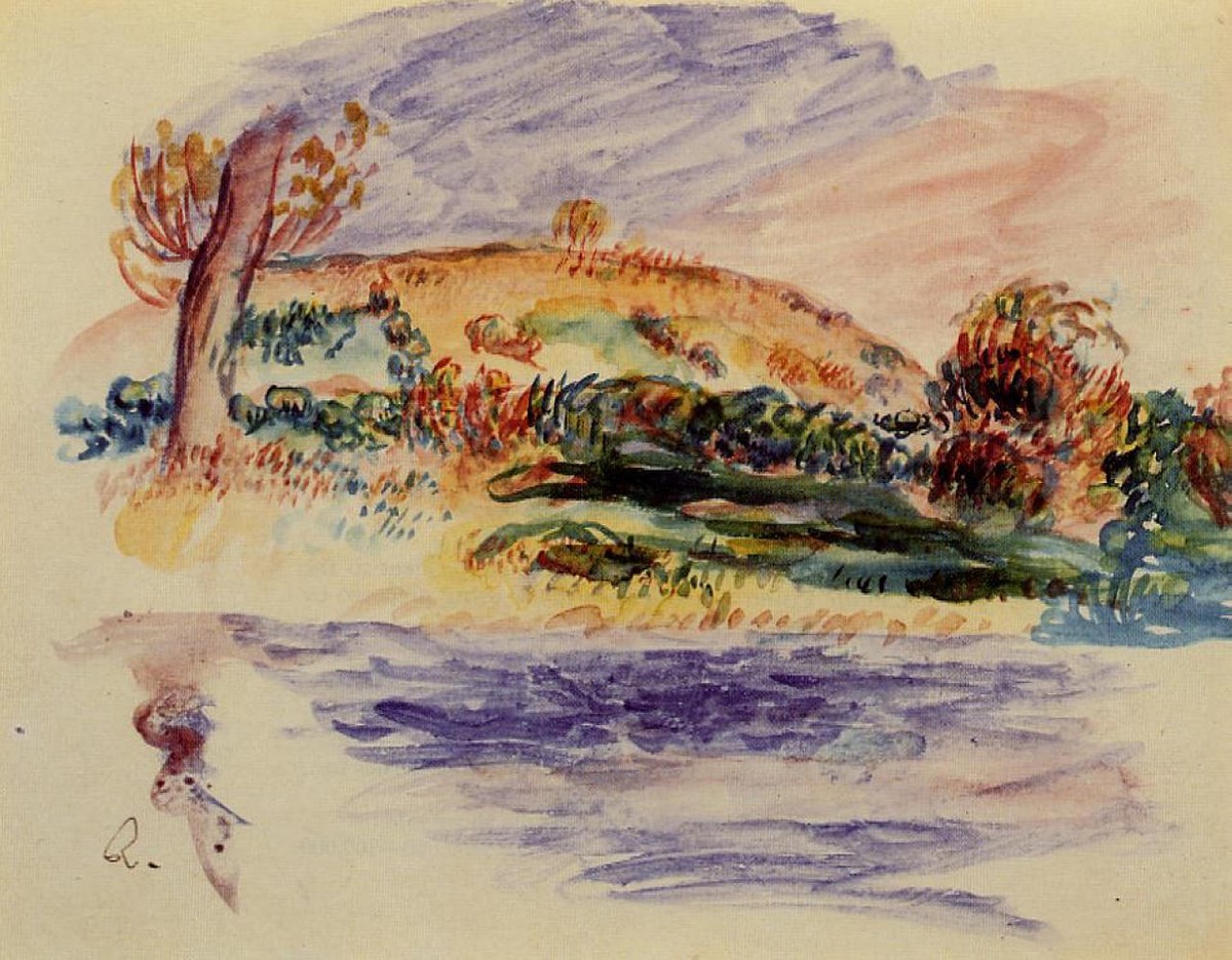 Landscape by Pierre-Auguste Renoir