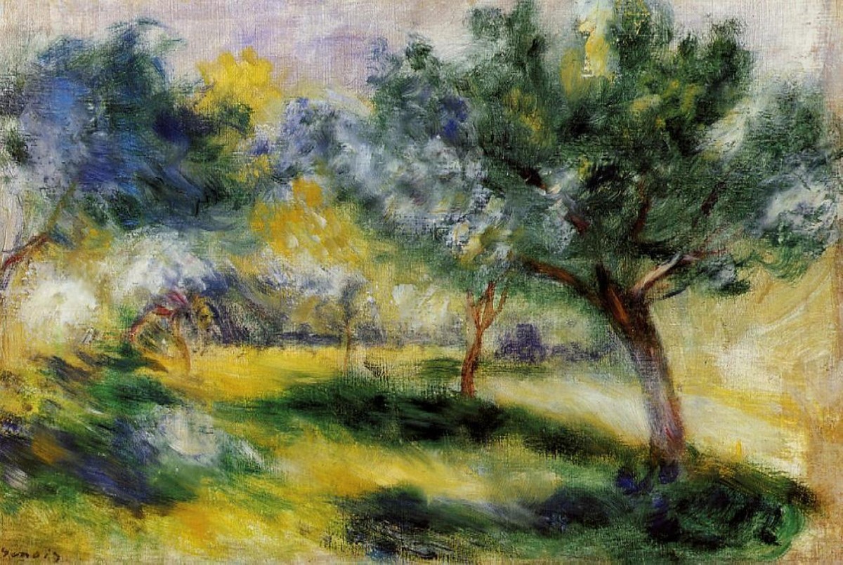 Landscape by Pierre-Auguste Renoir