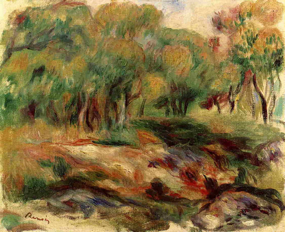 Landscape by Pierre-Auguste Renoir