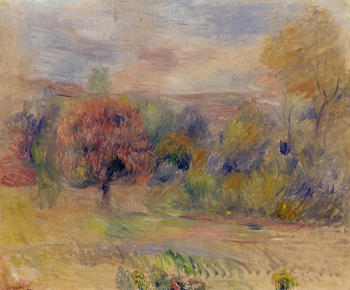 Landscape by Pierre-Auguste Renoir