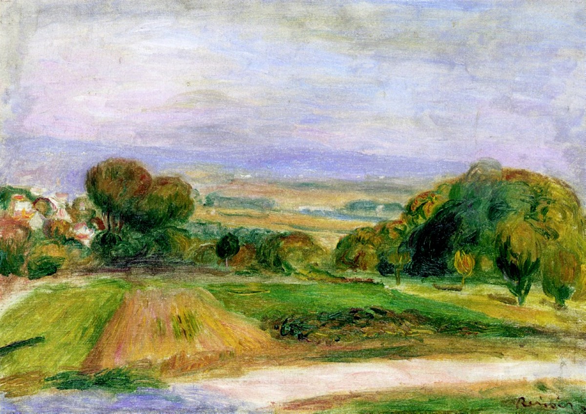 Landscape by Pierre-Auguste Renoir