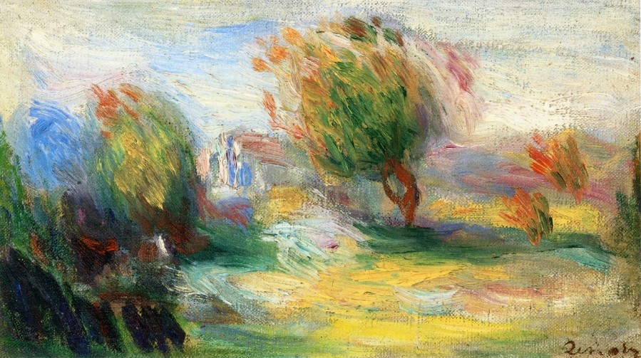 Landscape by Pierre-Auguste Renoir