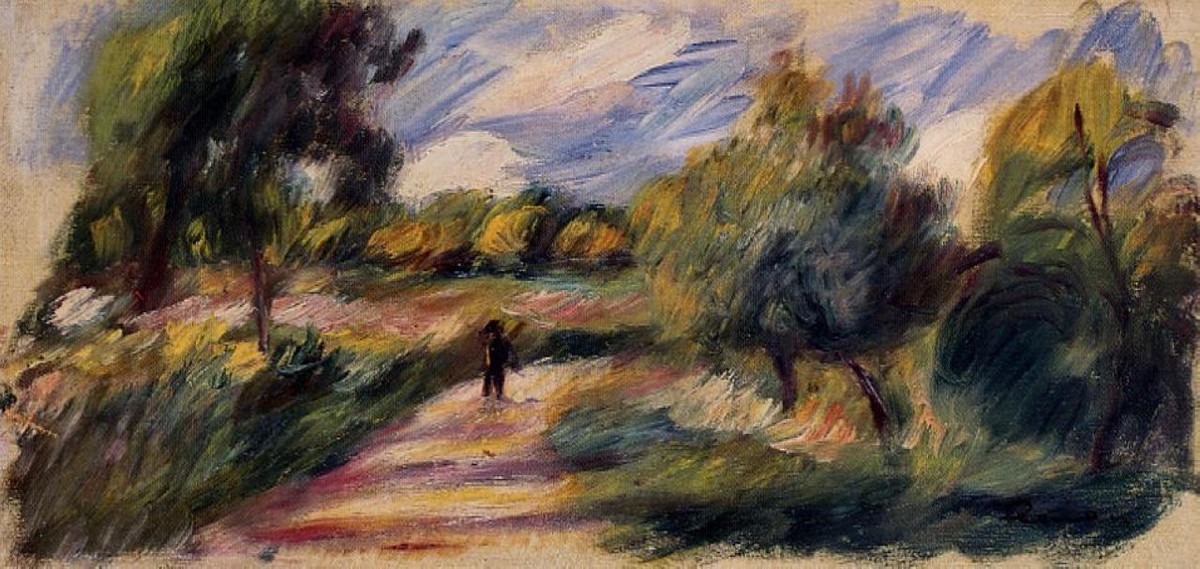 Landscape by Pierre-Auguste Renoir