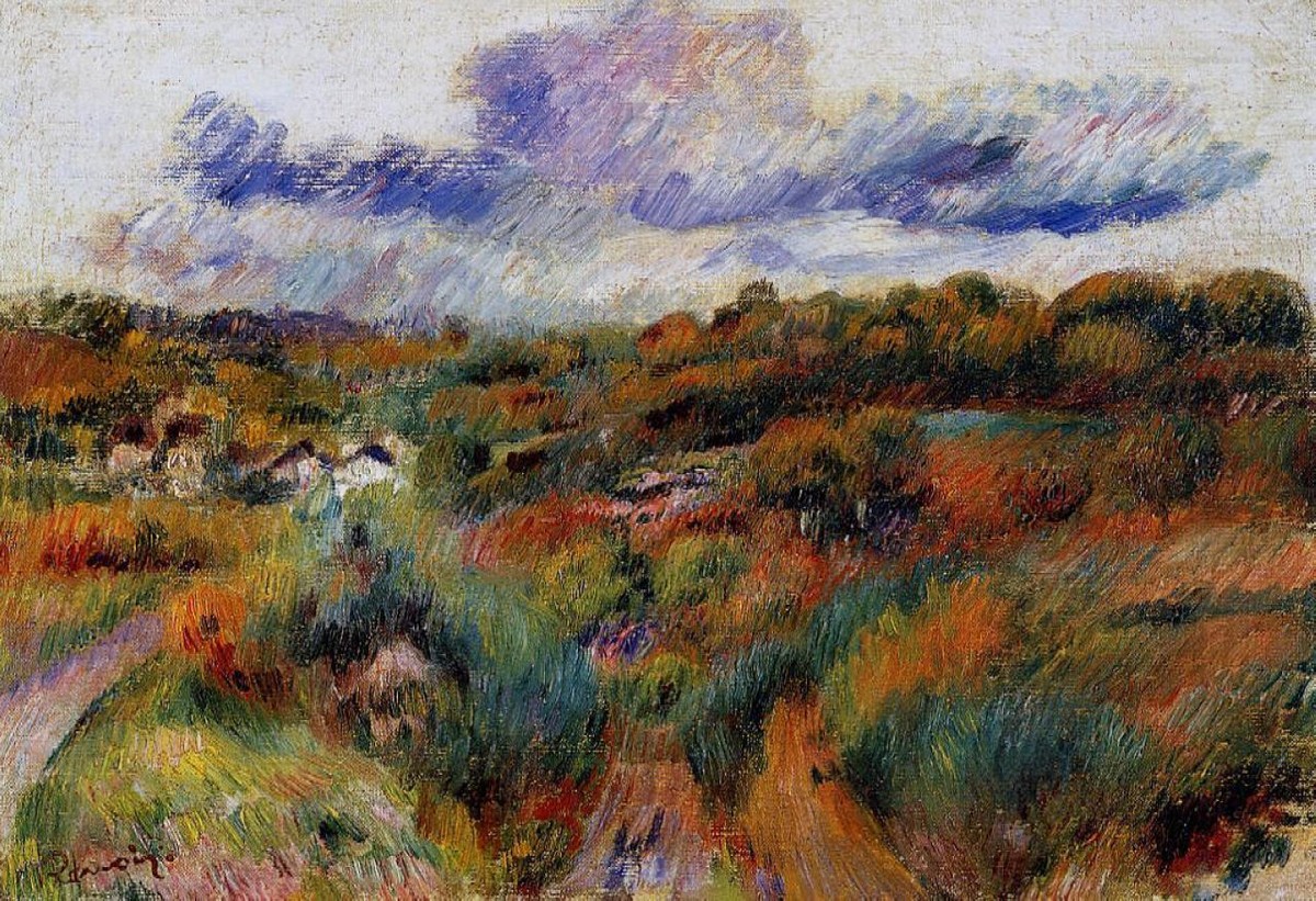 Landscape by Pierre-Auguste Renoir