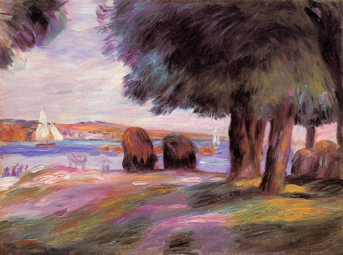 Landscape by Pierre-Auguste Renoir