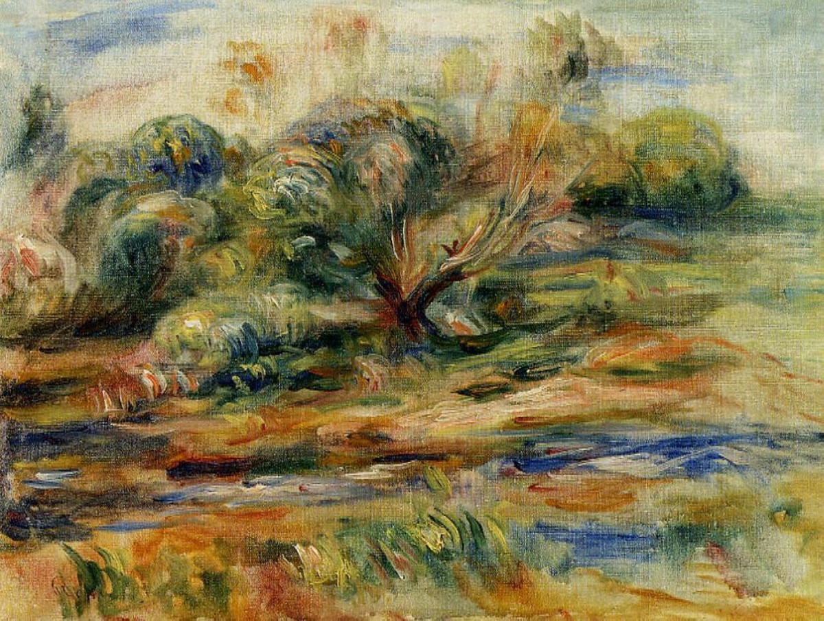 Landscape by Pierre-Auguste Renoir