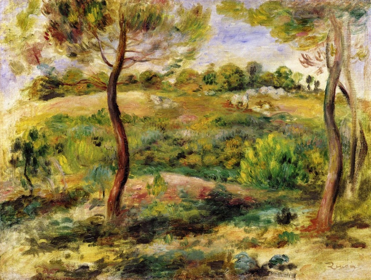 Landscape by Pierre-Auguste Renoir