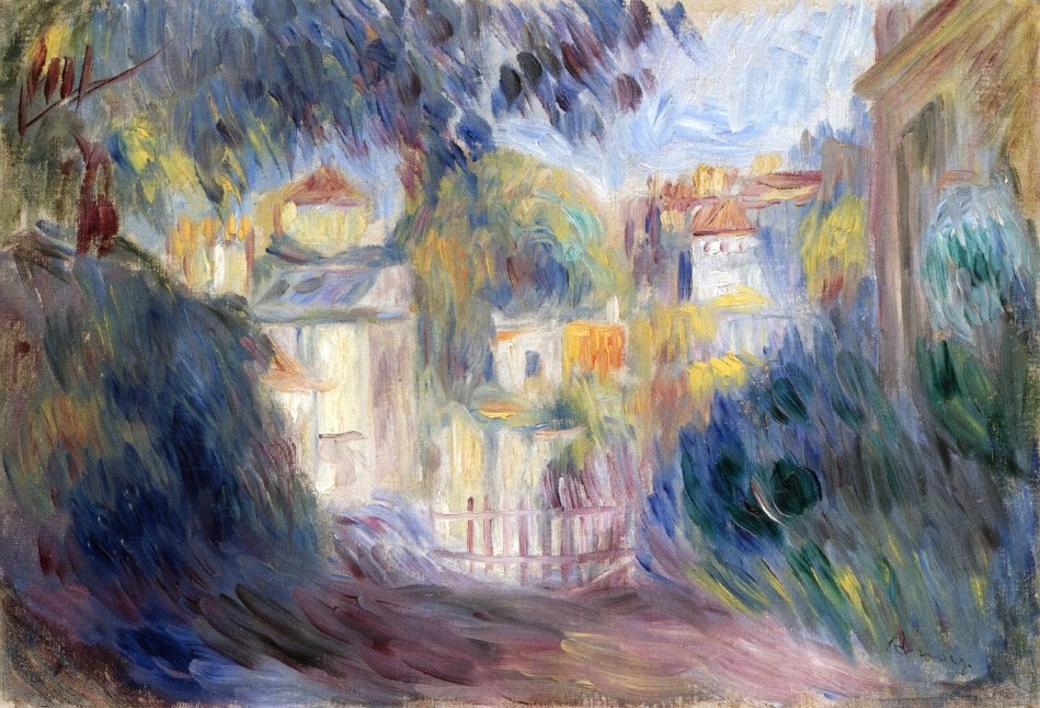 Landscape with Red Roofs by Pierre-Auguste Renoir