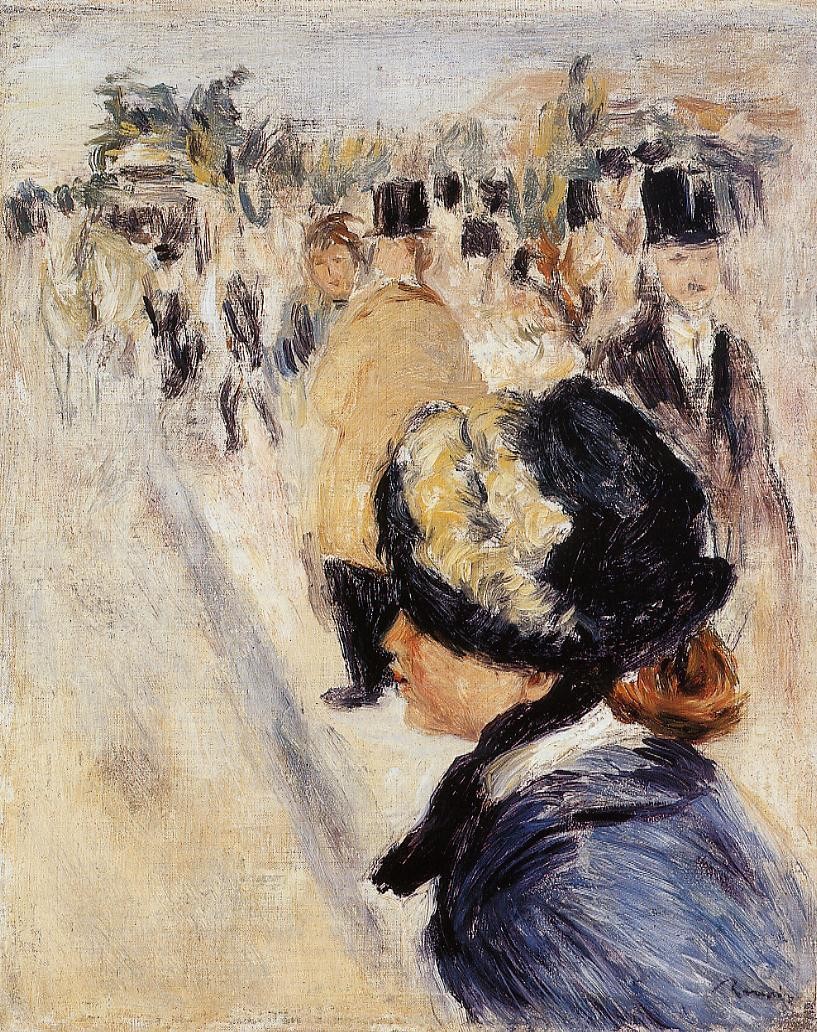 Le Place Clichy by Pierre-Auguste Renoir