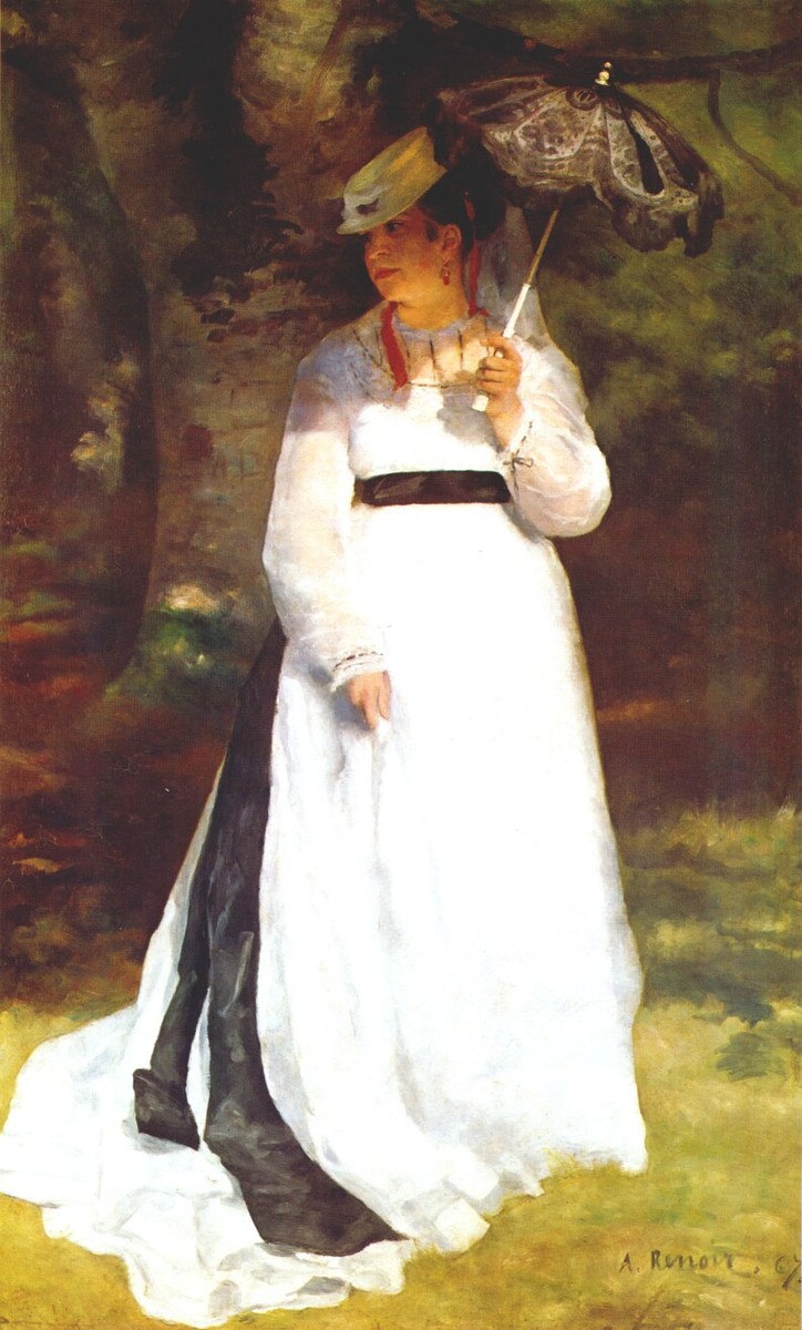 Lise with Umbrella by Pierre-Auguste Renoir